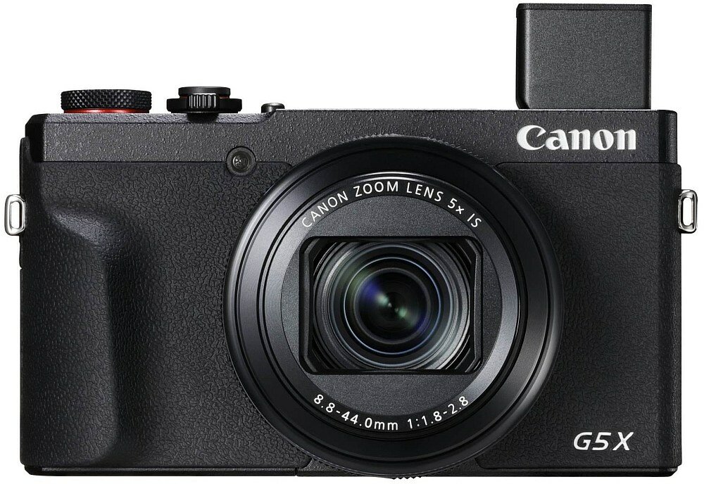 Aparat CANON PowerShot G5 X Mark II matryca obiektyw rozdzielczość bateria filmy nagrywanie autofocus ostrość przysłona wizjer ekran zoom ogniskowa 