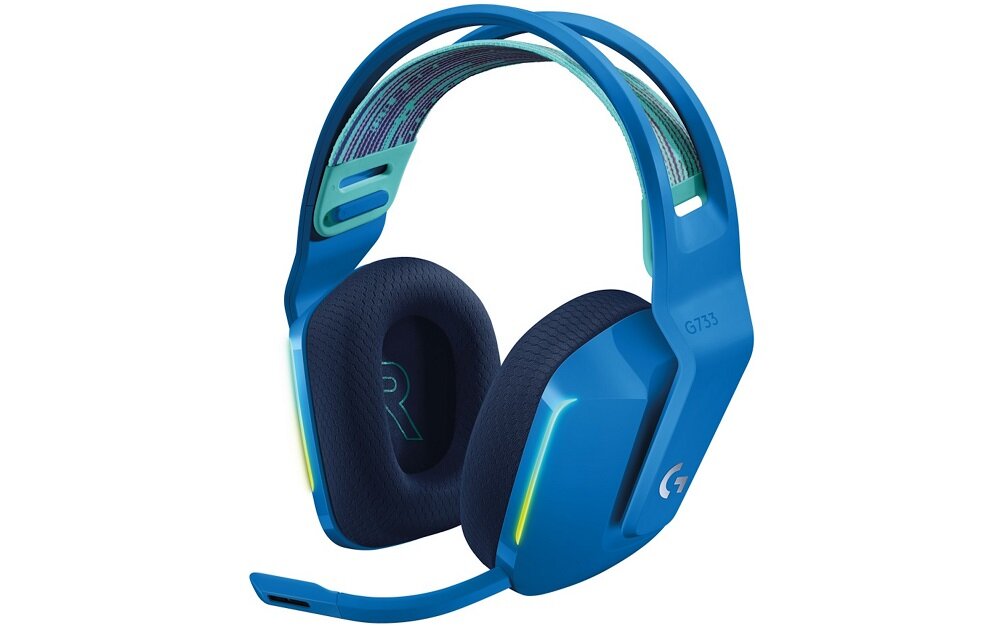 Słuchawki  LOGITECH G733 Lightspeed czysty wyraźny dźwięk dla graczy do muzyki do wideokonferencji