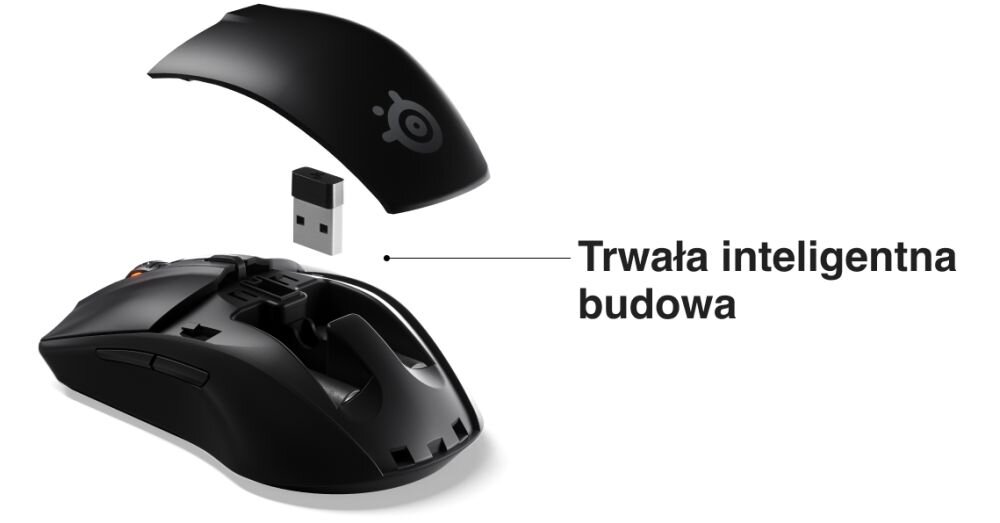 Mysz STEELSERIES Rival 3 Wireless  czułość przyciski łączność soft budowa wygoda