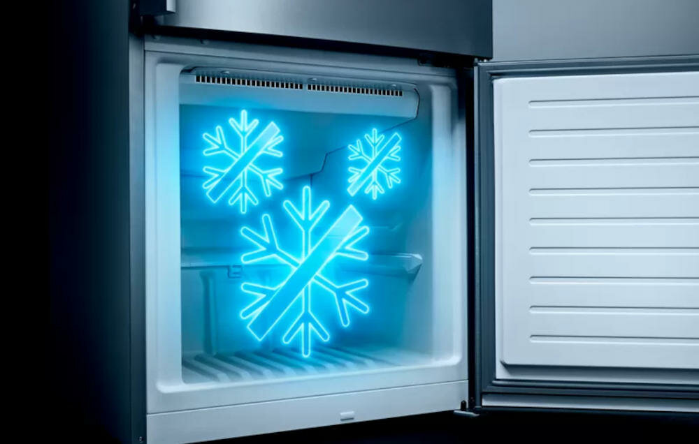 SIEMENS-KA93GAIEP lodówka no frost technologia odprowadzanie wilgoci bez szronu oszczędność