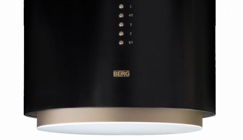 BERG Floyd premium Isola okap wysoka wydajność cicha praca pochłanianie opary gotowanie komfortowa cisza