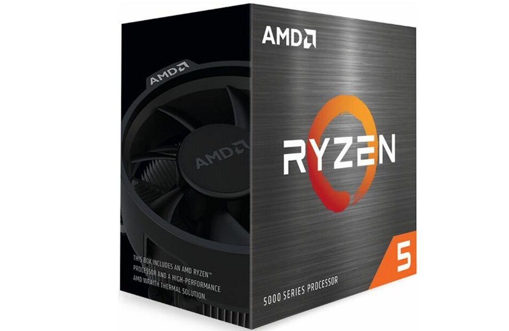 Procesor AMD Ryzen 5 5600X - wygląd ogólny architektura sześć rdzeni wysokie osiągi wydajność 4,6 GHz zestaw nowatorskich technologii