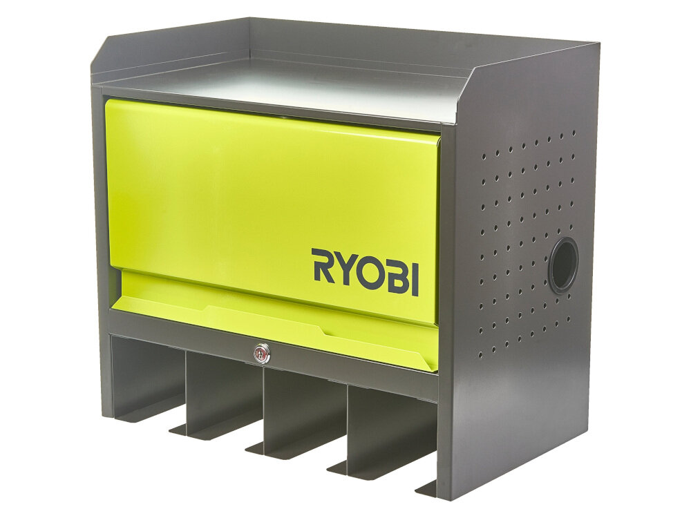 Szafka narzędziowa RYOBI RHWS-01 do domowego garażu do warsztatu przystosowana do wieszania waga 8,68 lg wszelkie narzędzia i akcesoria dostęone są osobno