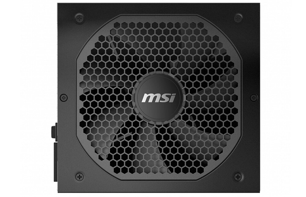 Zasilacz MSI MPG A750GF 750W Gold - łożyska FDb większa żywotność trwałość cicha praca wydajny układ chłodzenia