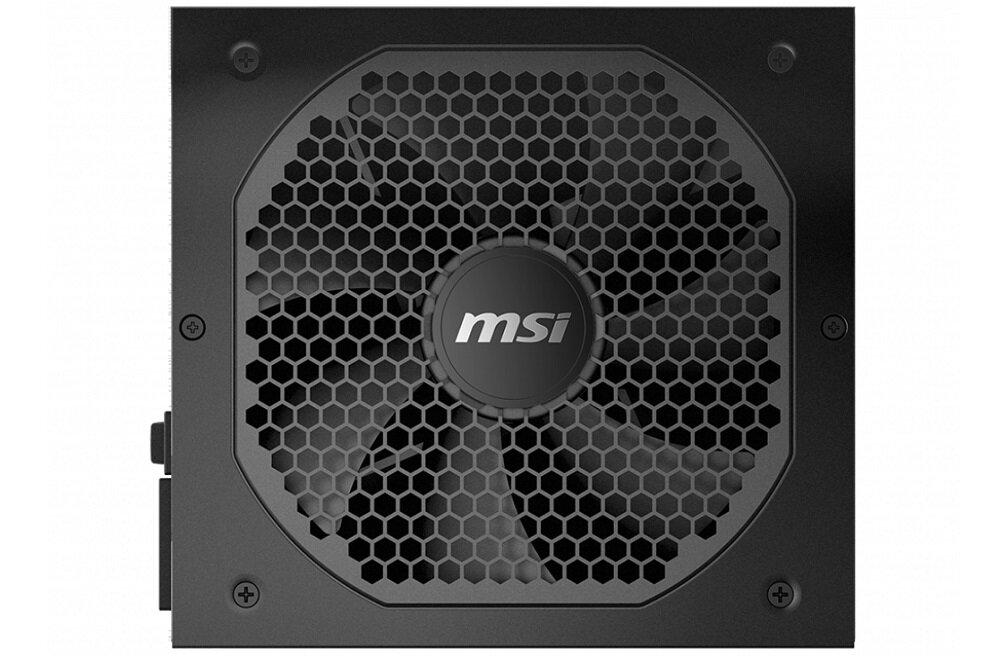 Zasilacz MSI MPG A850GF 850W Gold - łożyska FDb większa żywotność trwałość cicha praca wydajny układ chłodzenia