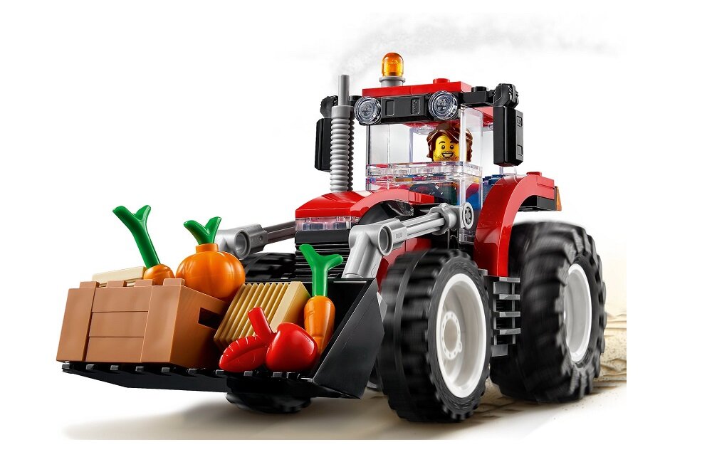 LEGO City Traktor 60287 Ciekawa ozdoba kolekcji