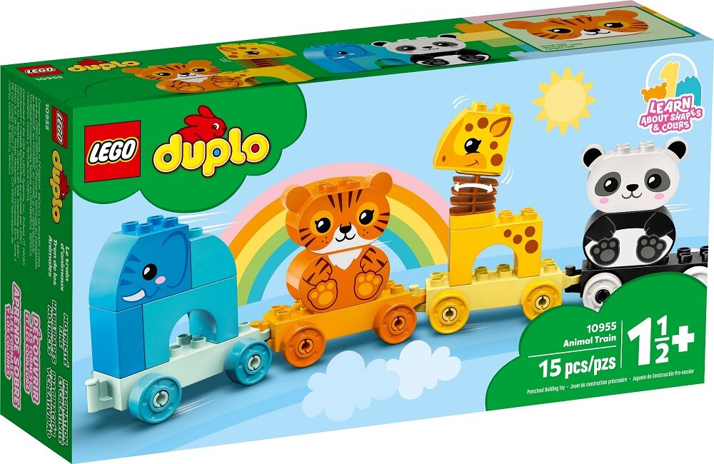LEGO Duplo Pociąg ze zwierzątkami 10955 spełniają wszystkie stawiane im wymagania branżowe
