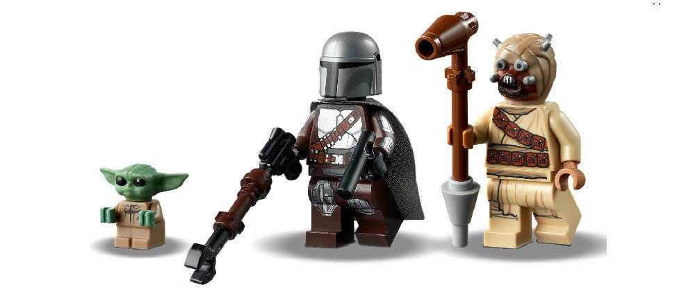 LEGO Star Wars Kłopoty na Tatooine 75299 historie minifigurki droid