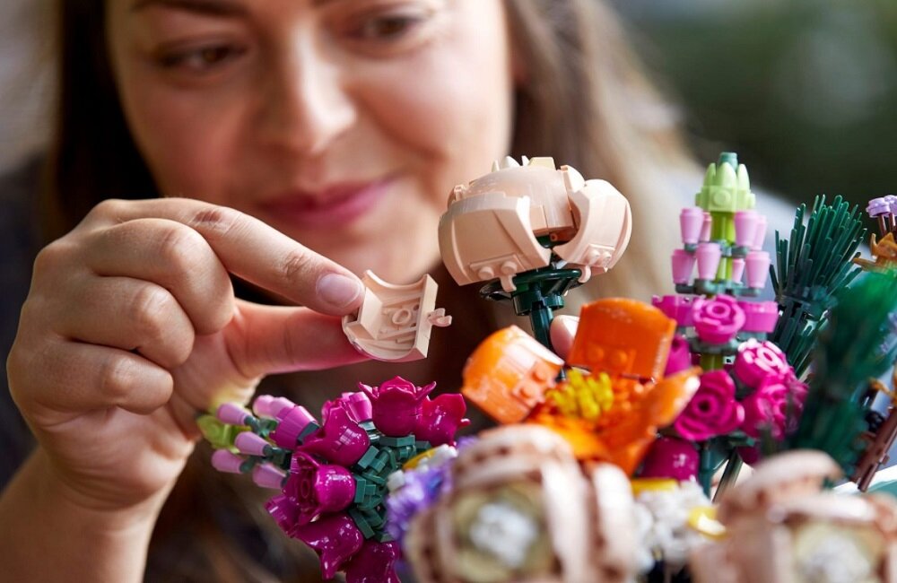 LEGO Creator Bukiet kwiatów 10280 Kreatywne spędzanie wolnego czasu