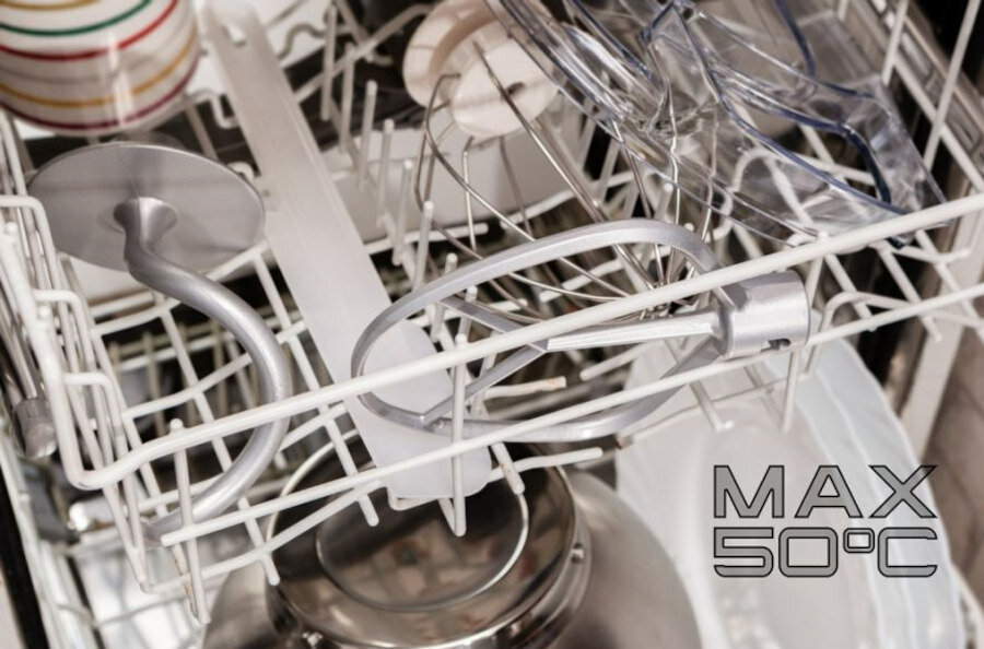 Robot kuchenny planetarny ELDOM WRK1250 Chef 800W latwe czyszczenie prosta obsluga mozliwosc mycia w zmywarce