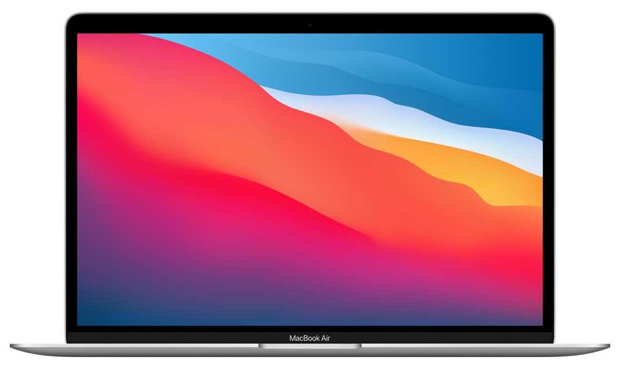 APPLE MacBook Air 13 - wyglad ogolny front czip M1 CPU GPU bateria