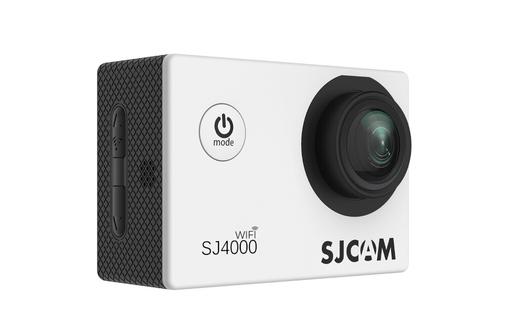 Kamera sportowa SJCAM SJ4000 WiFi biała zdjęcia odporność