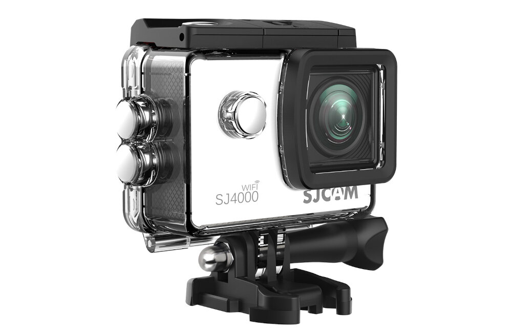 Kamera sportowa SJCAM SJ4000 WiFi biała wielofunkcyjna