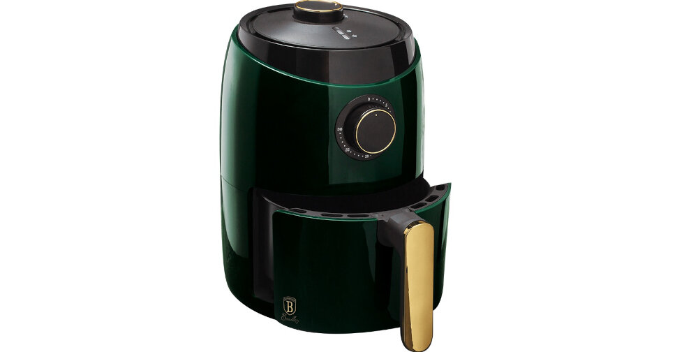 Frytkownica beztłuszczowa BERLINGER HAUS Emerald Collection BH/9151 Air Fryer zdrowo bez tluszczu temperatura czas