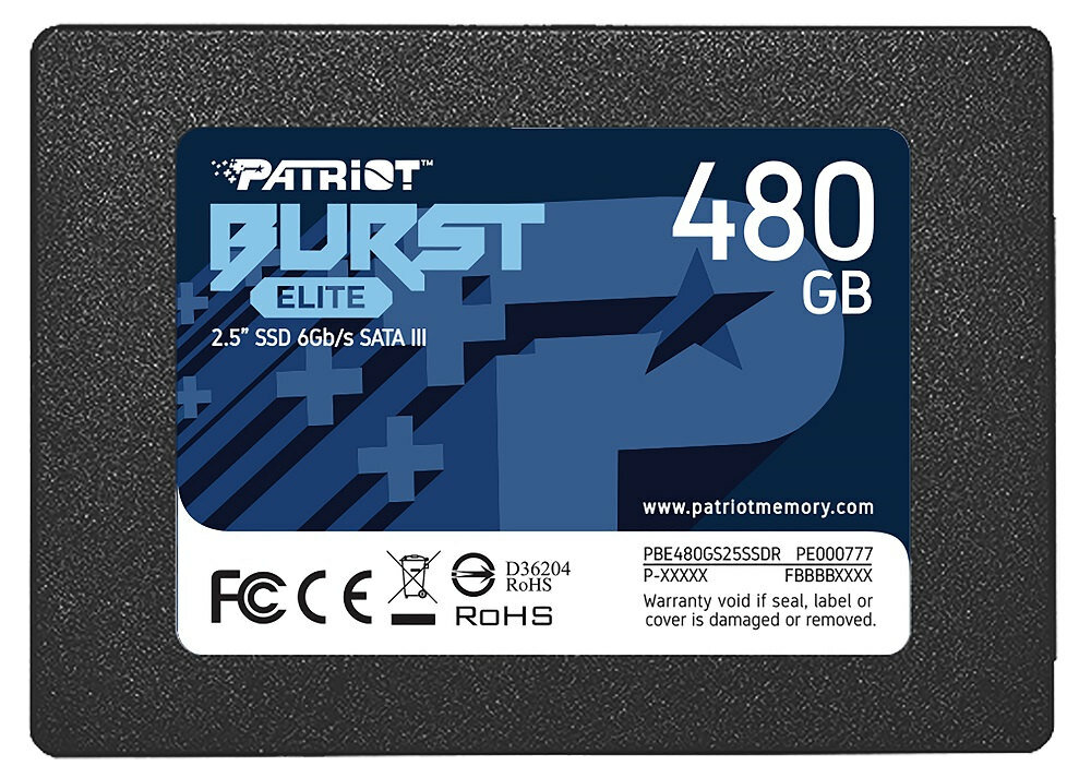 DYSK SSD PATRIOT BURST ELITE 480GB 2,5 SATA III - wygląd ogólny sprzęt wysokiej jakości spełni oczekiwania