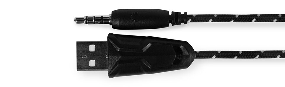 Słuchawki Modecom MC-849 Shield 2 - złącze mini Jack 3.5mm