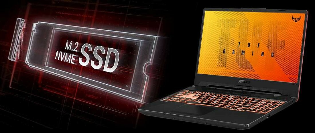 Laptop ASUS Tuf Gaming A15 FA506IU FA506IV FA506II - dysk SSD