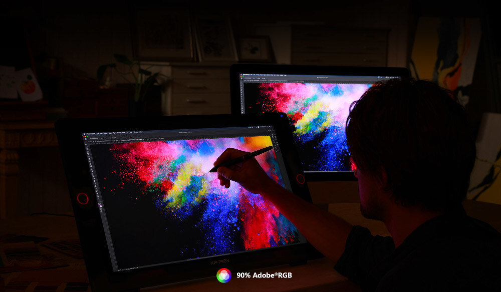 Tablet graficzny XP-PEN Artist 24 Pro wytrzymaly solidny detale