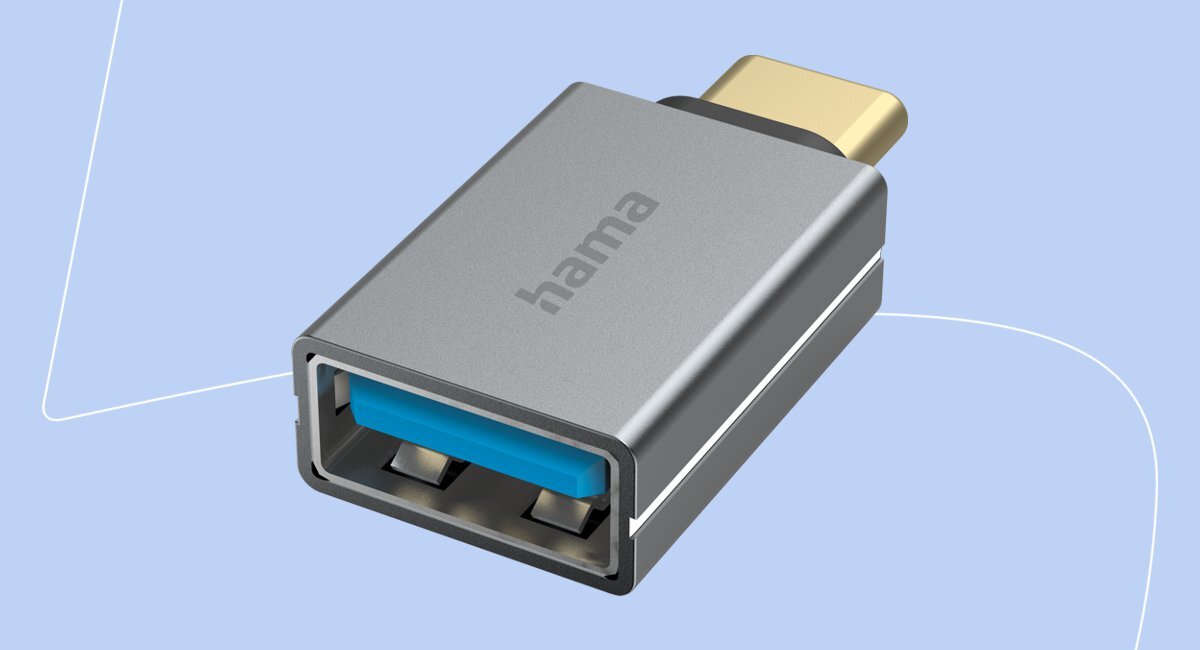 Adapter USB-A do USB-C Hama Premium