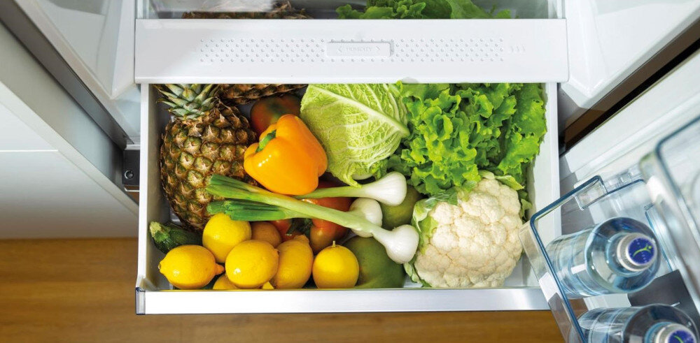 LODÓWKA GORENJE NRK6192AXL4 szuflada owoce warzywa CrispZone regulacja temperatury