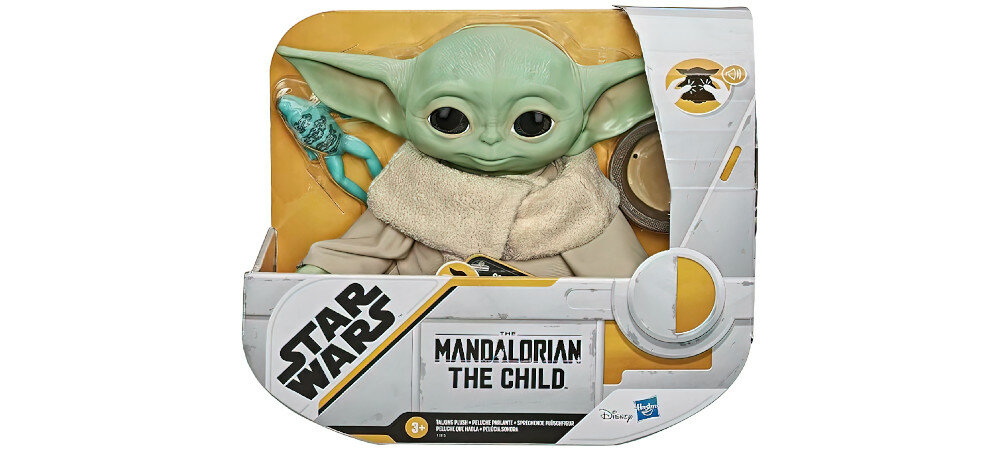 Figurka HASBRO Star Wars Baby Yoda F1116 zestaw pudełko akcesoria