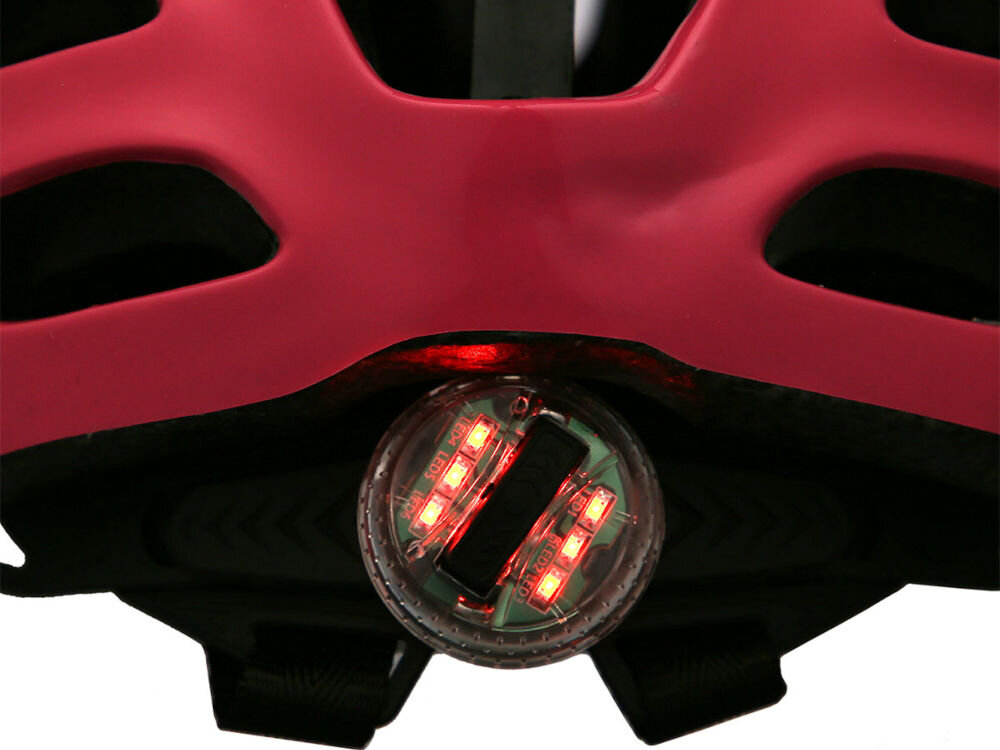 Kask rowerowy NILS EXTREME MTW01 Różowy (rozmiar S) regulacja pokrętło pasek
