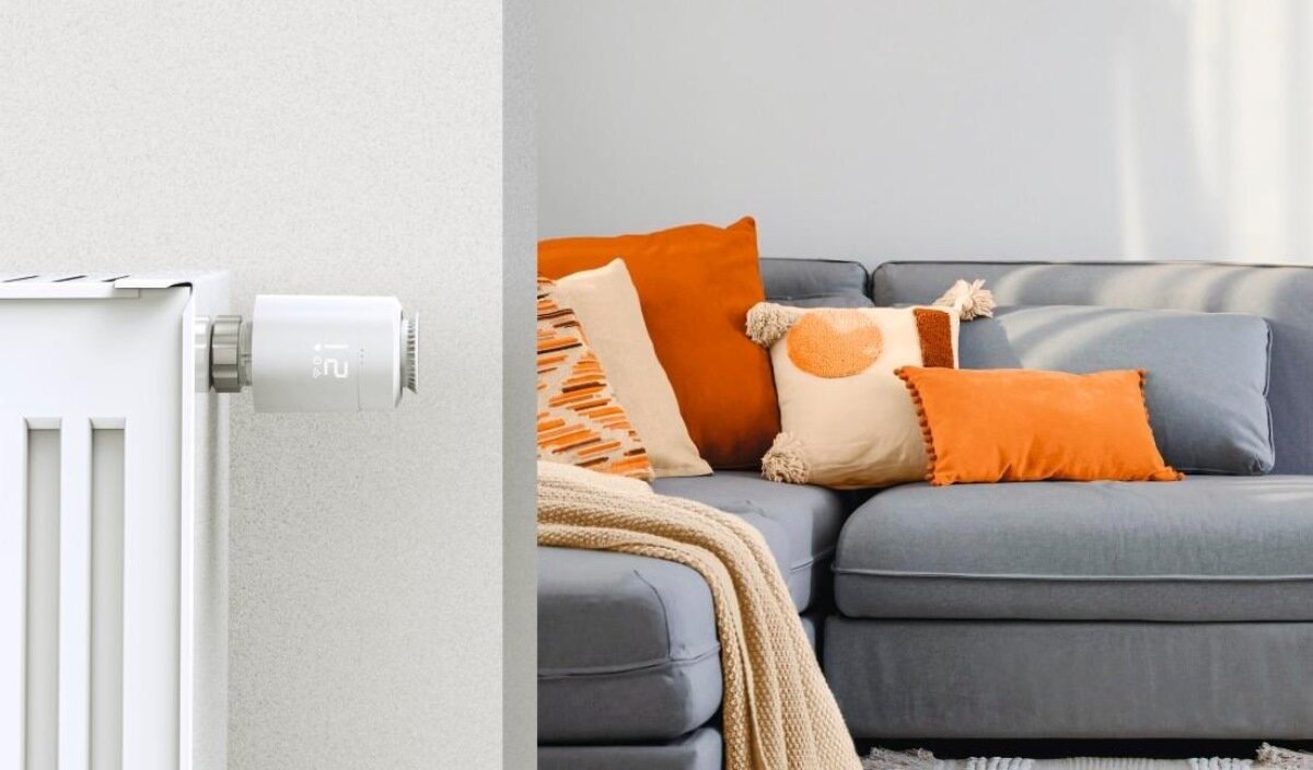 Pełna kontrola poprzez aplikację Hama Smart Home głowica termostatyczna+przekaźnik Hama