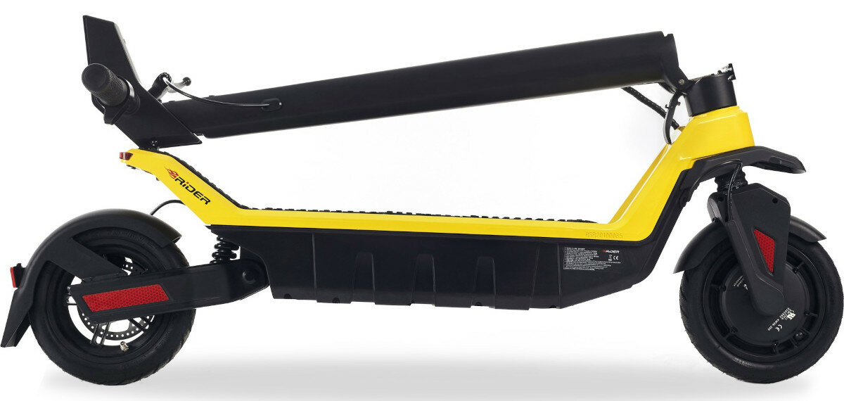 Hulajnoga elektryczna RIDER RS Sport Czarno-zolty skladanie waga