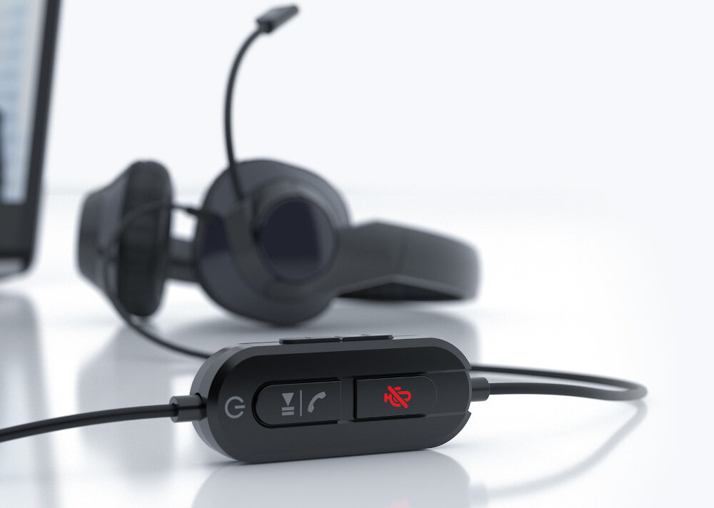 Słuchawki CREATIVE HS720 V2 sterowanie