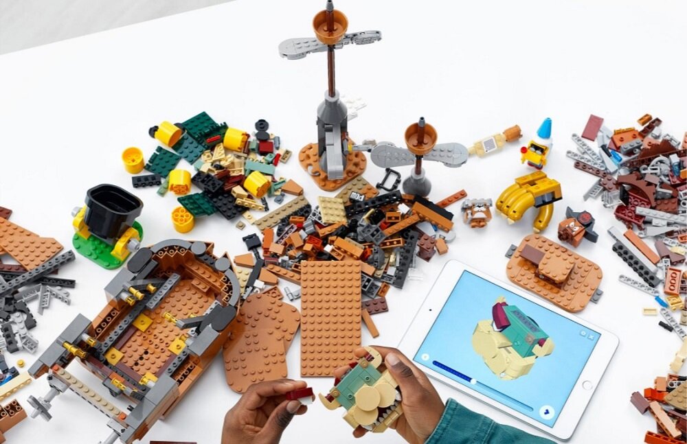 LEGO Super Mario Sterowiec Bowsera zestaw dodatkowy 71391 Darmowa aplikacja