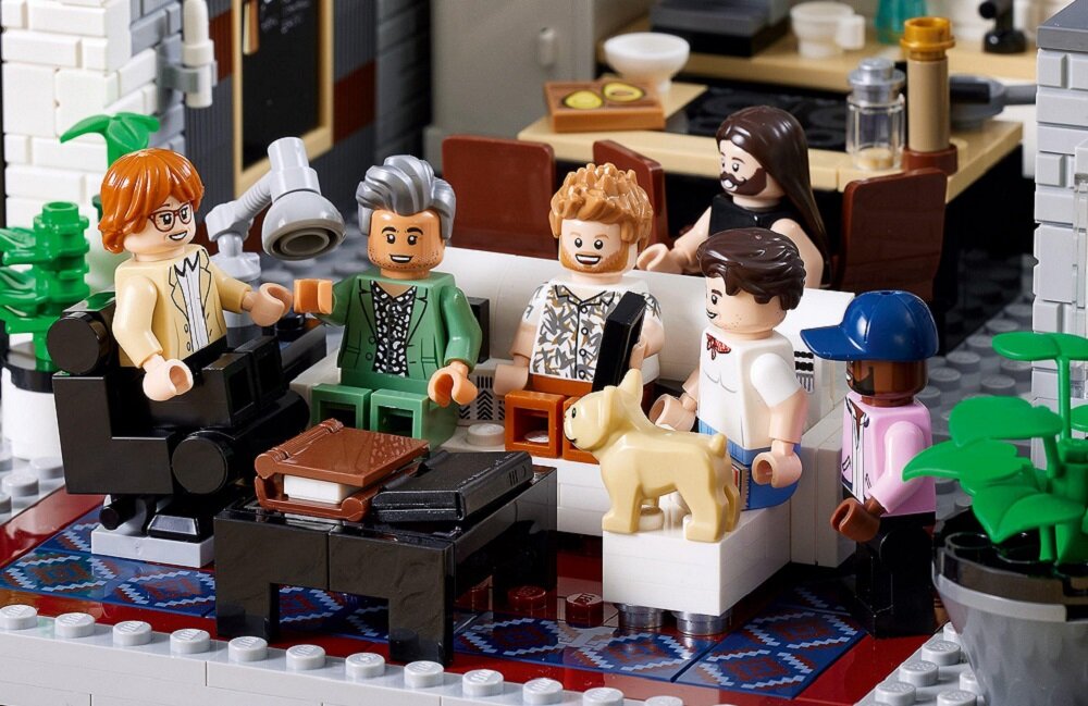 LEGO Creator Queer Eye Mieszkanie Fab Five 10291 Wiele pomieszczeń z serialu