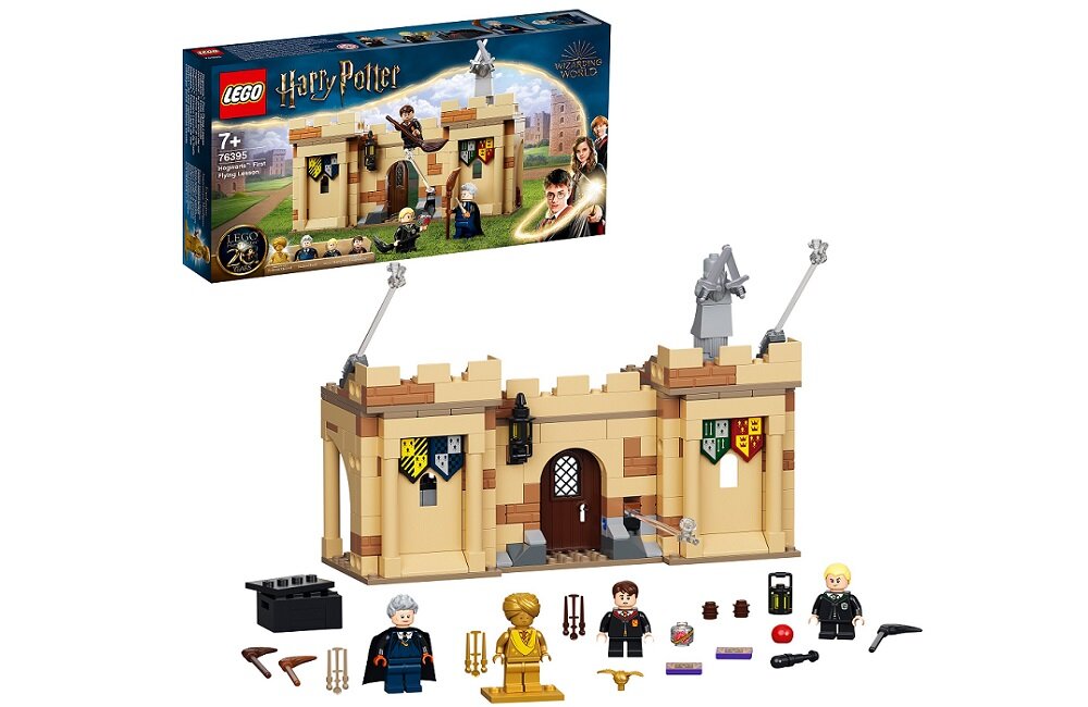 LEGO Harry Potter Hogwar Pierwsza Lekcja Latania 76395 Wygodne opakowanie