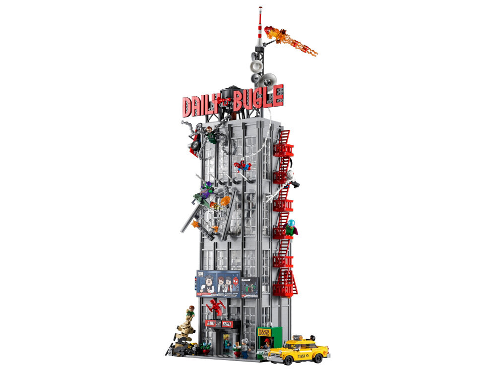LEGO Marvel Daily Bugle 76178 zestaw konstrukcyjny LEGO dla dorosłych kreatywny model dla fanów oryginalnych filmów wytwórni Marvel Studios fantastyczne detale