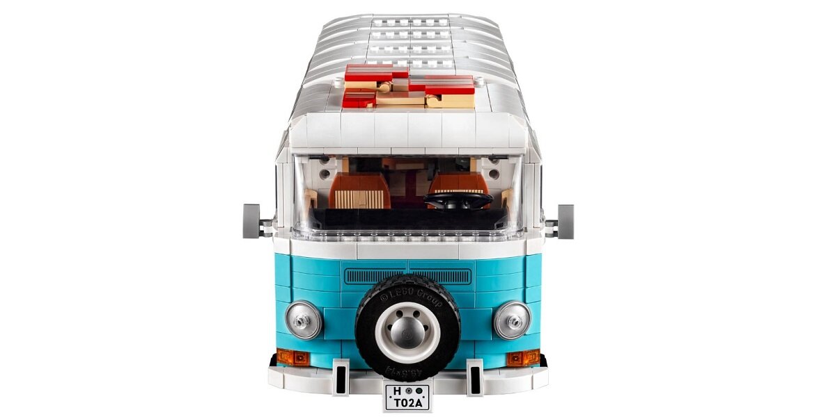 LEGO Icons Volkswagen T2 10279 Campervan Mini Bus детальна подорож