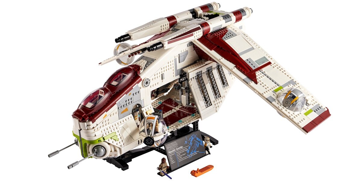 LEGO Star Wars Kanonierka Republiki 75309 kreatywność zabawa rozwój klocki figurki minifigurki jakość tradycja konstrukcja nauka wyobraźnia role jakość bezpieczeństwo wyobraźnia budowanie pasja hobby Wspaniała prezencja

