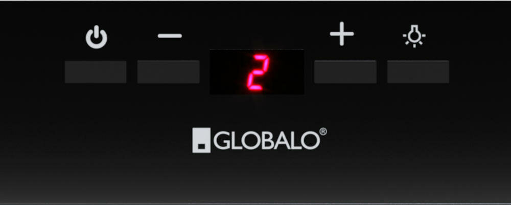 GLOBALO-Agendero-80-2-Czarny okap sterowanie przyciski soft touch wygodne prosta obsługa panel
