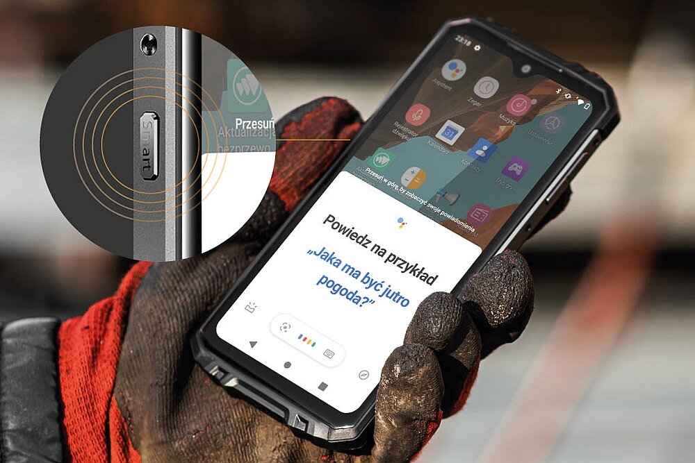 Smartfon KRUGER&MATZ Drive 9  ekran granie procesor wydajność pamięć  bateria aparat chłodzenie tryby sterowanie przyciski 
