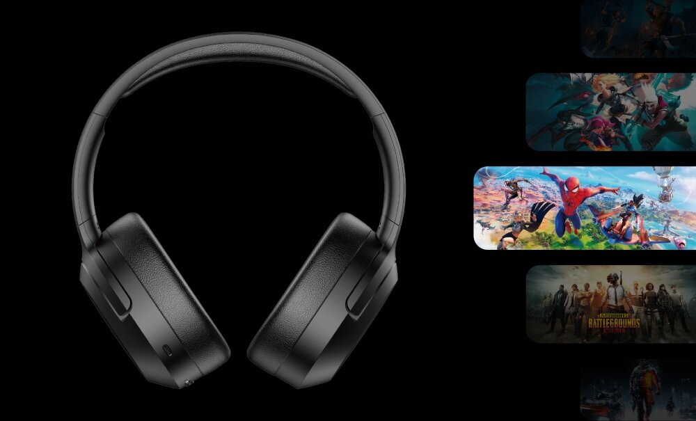 Słuchawki nauszne EDIFIER W820NB  dźwięk jakość połączenie łączność pasmo impedancja muzyka gry filmy sterowanie bluetooth 