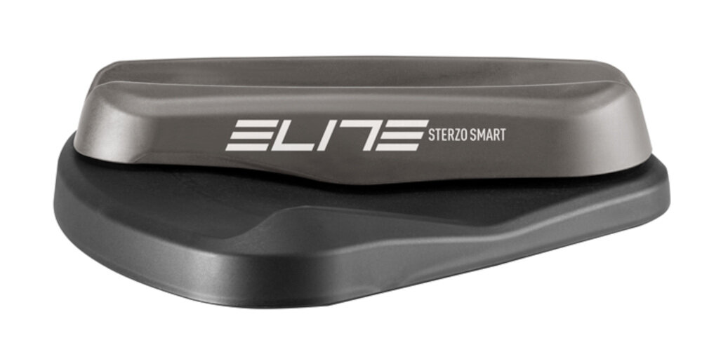 Podstawka pod koło ELITE Sterzo Smart EL0180601 akcesorium do treningu na trenażerze stabilne ustawienie roweru oid przednim kołem nowoczesny design funkcja sterowania