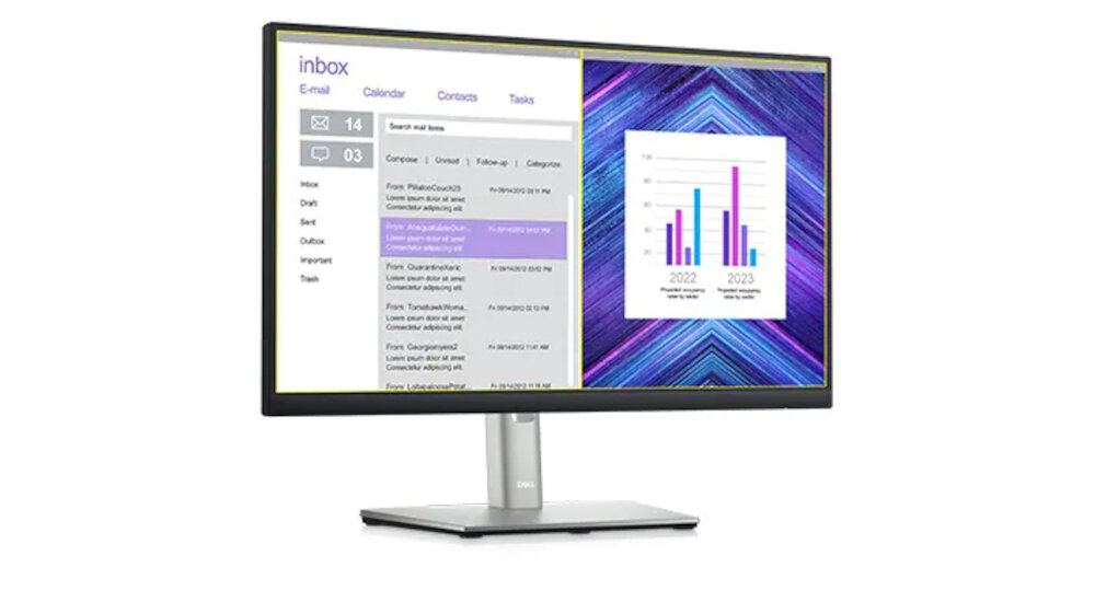 Monitor DELL P2222H 22 częstotliwość podświetlenie ekranu W-LED platforma sprzętowa