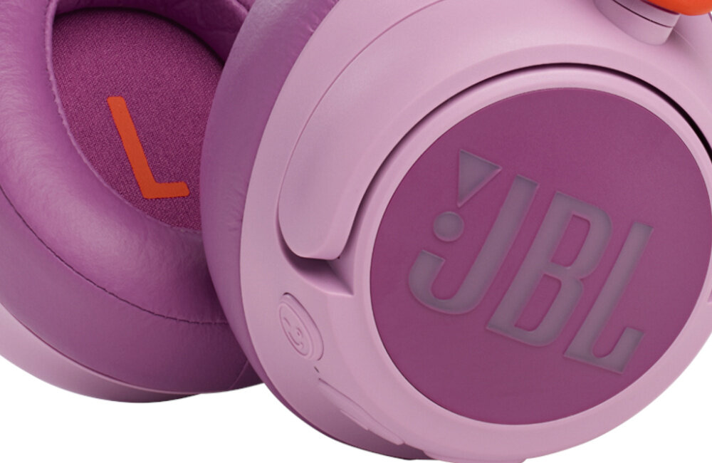 Słuchawki nauszne JBL JR 460NC dopasowanie ograniczenie głośności