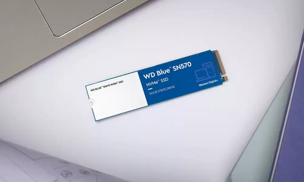 WD Blue SN570 500GB SSD Sporo wolnej przestrzeni