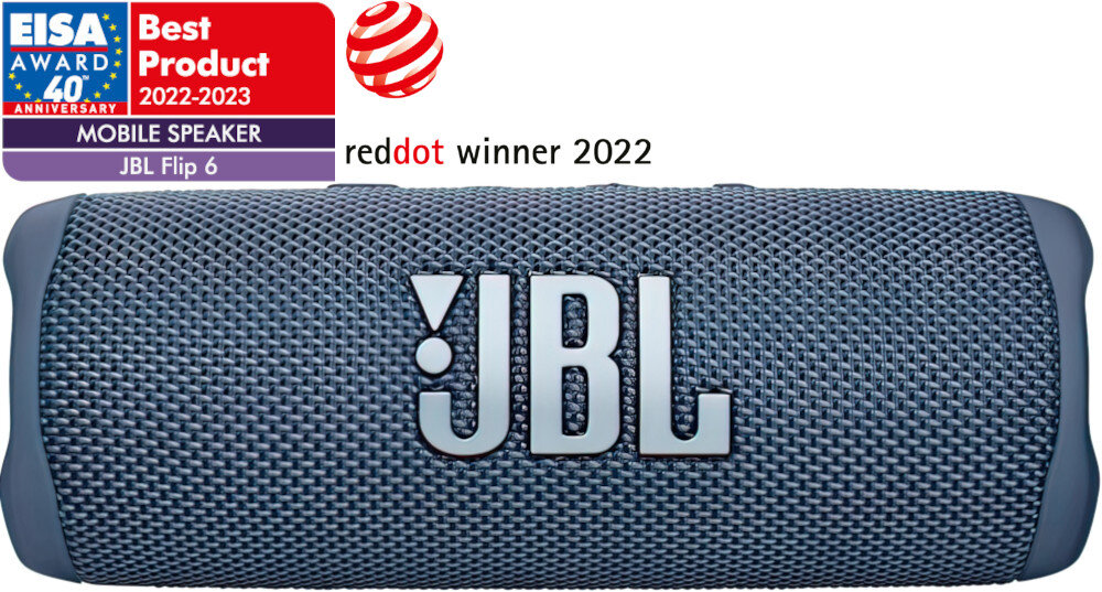Głośnik mobilny JBL Flip 6 nagroda eisa