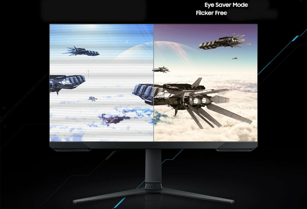 SAMSUNG-monitor-Odyssey-S24AG320NU-EyeSaverMode-FlickerFree