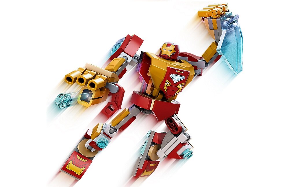 LEGO Marvel Mechaniczna zbroja Iron Mana 76203 Pomoc w rozwoju życiowych umiejętności
