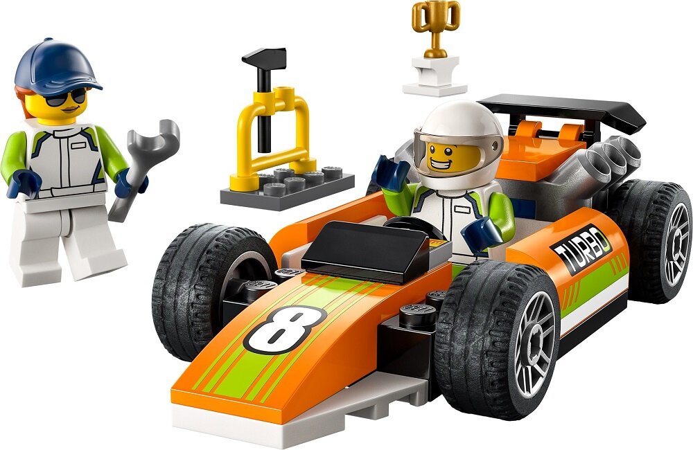 LEGO City Samochód wyścigowy 60322 Emocjonująca zabawa