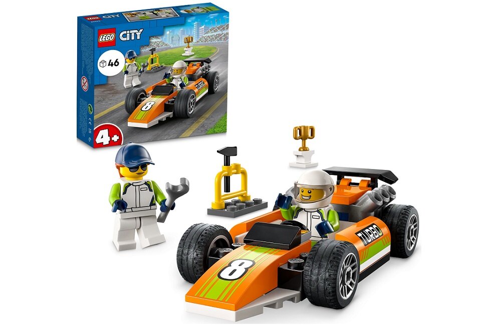 LEGO City Samochód wyścigowy 60322 Wysoka jakość i bezpieczeństwo