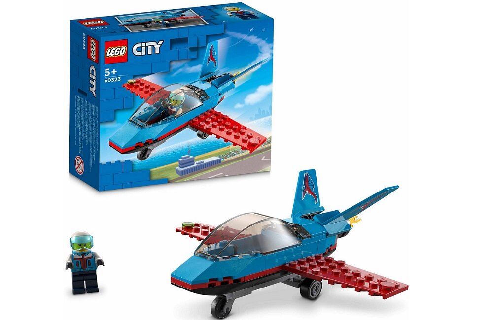 LEGO City Samolot kaskaderski 60323 Wysoka jakość i bezpieczeństwo