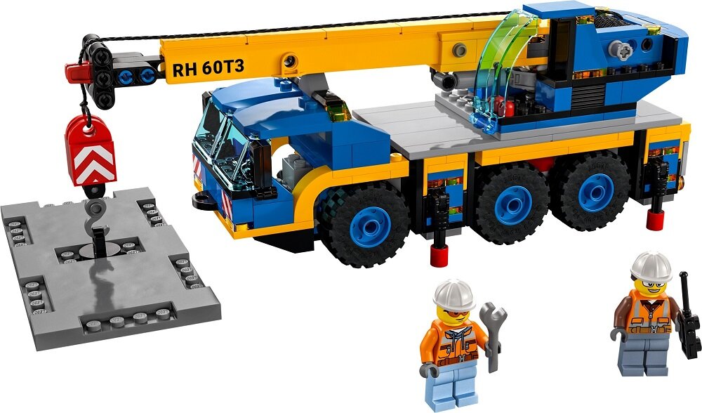 LEGO City Żuraw samochodowy 60324 Minifigurki dla jeszcze lepszej zabawy