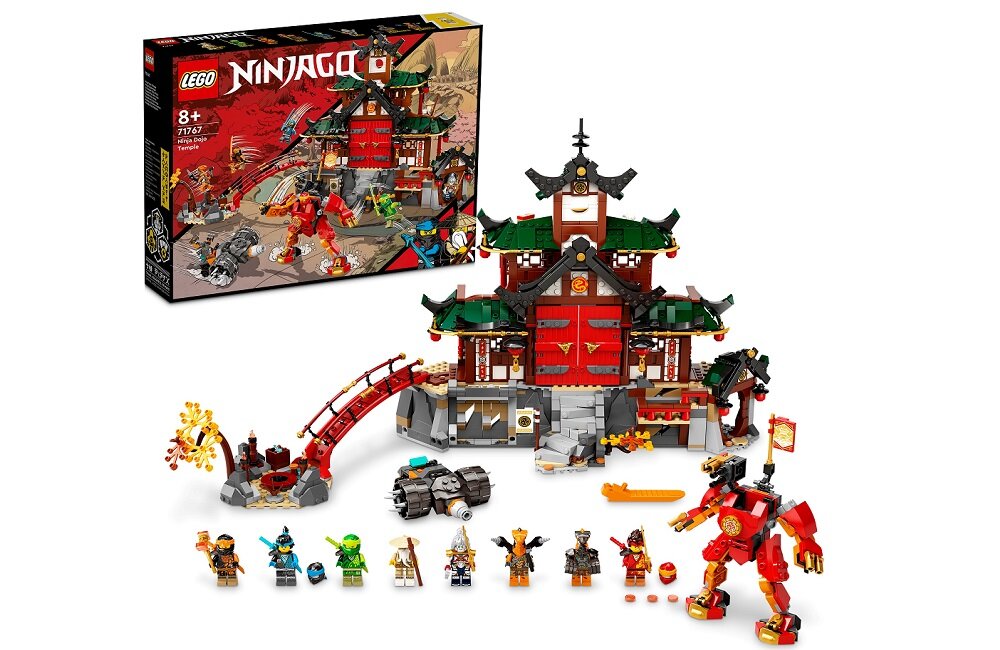 LEGO Ninjago Dojo ninja w świątyni 71767 Bezpieczny transport
